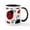 White/Black Inside, variant on CafePress - Ladybug Lover Mug - 11 oz Ceramic Mug - Novelty Coffee Tea Cup