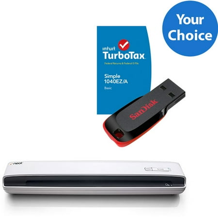 Neat Receipt Bundle, Your Choice of Tax Software and USB Drive