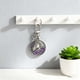 thumbnail image 1 of Exquisito Llavero Decorativo con Colgante Conmemorativo de Cabeza de Caballo Morado, 1 of 6