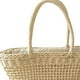 thumbnail image 5 of Bolso de paja tejido a mano Hugo minibolso de mimbre verano beige, 5 of 9