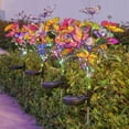 thumbnail image 7 of Solar Butterfly Light, 2-Pack Outdoor Waterproof Garden Decor Lamp, Balcony Patio Solar Light, Decorative Lighting for Yard Garden Home Outdoor Use, 7 of 7