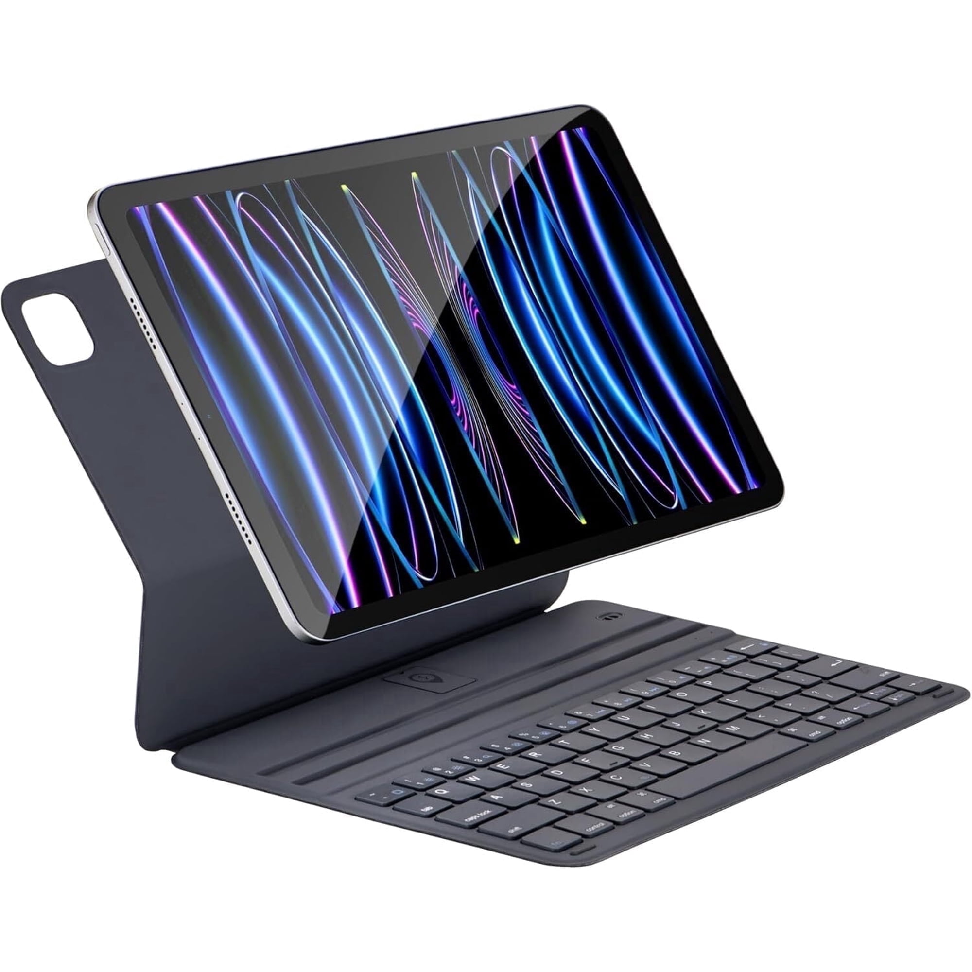 Keyboard Case for iPad Pro 12.9 inch (3rd, 4th, 5th, 6th Generation) & iPad Air 13 Inch (M4/M3/M2, 2026/2025/2024), Ultra Slim, Magnetic, Bluetooth, Smart Keyboard Folio (Grey)