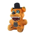 thumbnail image 2 of Muñeco de peluche con forma de oso de peluche, 18 cm, HUOGUO, marrón, para niños, 2 of 5