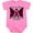 Raspberry, variant on Inktastic Multiple Myeloma Cancer Awareness Hope & Faith with Butterfly Ribbon Boys or Girls Baby Bodysuit