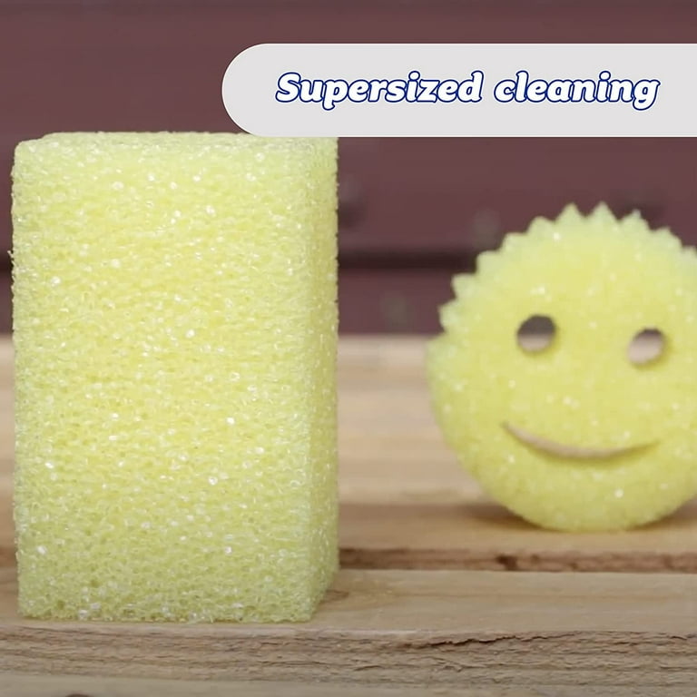 Smiley magic dish sponge