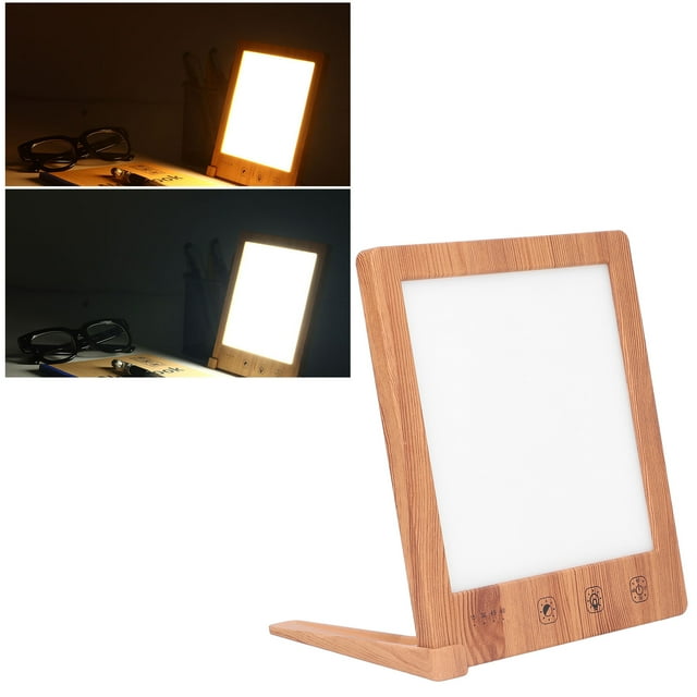 Lampe de Photothérapie, LED à Spectre Complet Dimmable avec Contrôle Tactile pour Bureau pour Dortoir