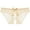 Beige, variant on Lolmot Women Soft Sexy Underwear,Women Sexy Floral Lace Panty Underwear Brief Crotchless Thong Lingerie