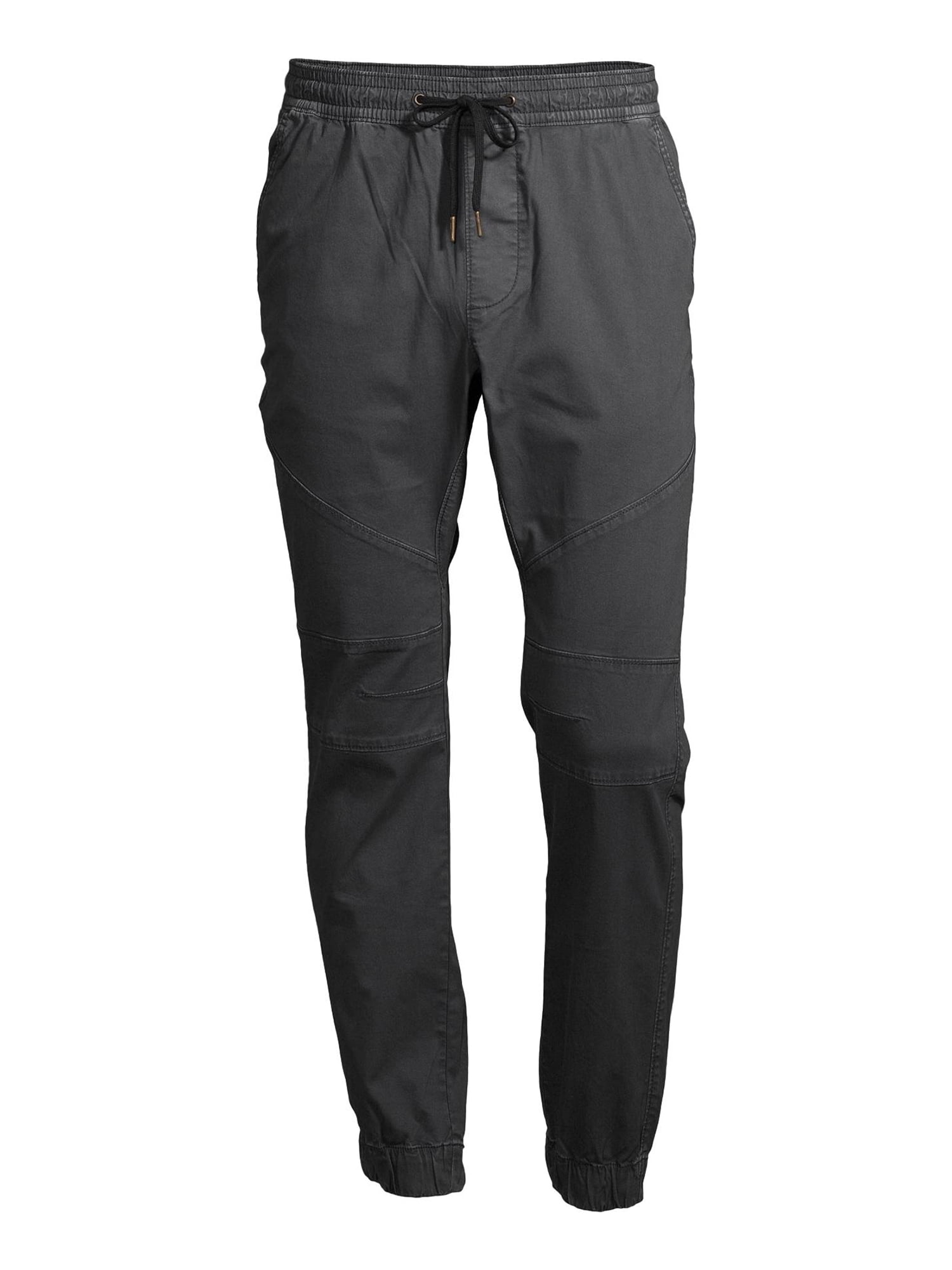 No boundaries men's woven seamed twill jogger pants hot sale