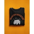 thumbnail image 3 of Mountain Adventure Quote Sweatshirt Men -Image by Shutterstock, Male Small, 3 of 4