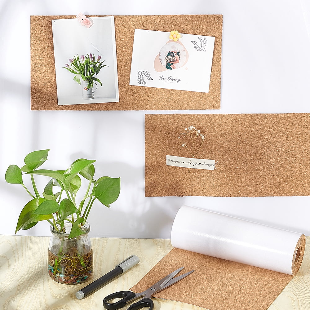 Self Adhesive Cork Strips for Bulletin Board BurlyWood 2000x300x3mm