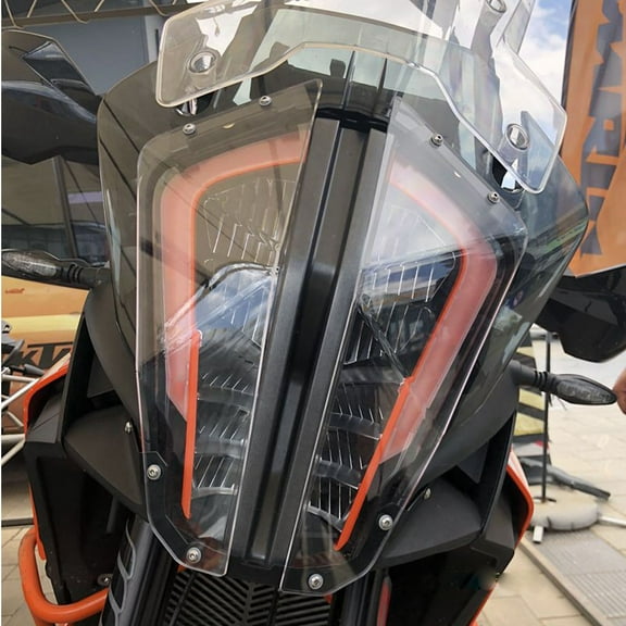 Motorcycle Front Headlight Guard Protector Cover For KTM 1290 Super Adventure R/S 2017-2020 Headlamp Clear Protector Guard