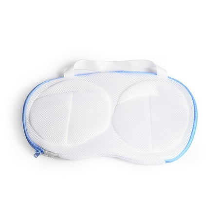

FaLX Laundry Bag with Handle Dense Mesh Polyester Elastic Anti-scratch Underwear Washing Bag for Home