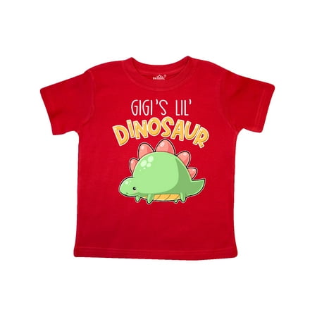

Inktastic Gigi s Lil Dinosaur with Cute Stegosaurus Gift Toddler Boy or Toddler Girl T-Shirt