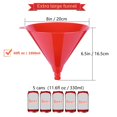 thumbnail image 2 of Embudo de cerveza con válvula, tubo extralargo de 2,5 pies (30 pulgadas) sin torceduras para juegos de beber cerveza, fiestas universitarias, 1 paquete, 2 of 5