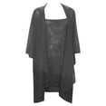 thumbnail image 2 of POINTERTECK Women‘S Fashion Two Pieces Charming Solid Color Mother Of The Bride Lace Dresses, 2 of 2