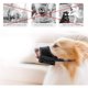 thumbnail image 4 of TOVBMUP - Bozal para perros - Suave y transpirable - Malla - Ajustable - Evita mordiscos, masticación y ladridos - Apto para perros grandes, medianos y pequeños - XL - Negro, 4 of 7