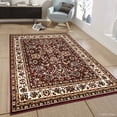 thumbnail image 1 of Allstar Burgundy Woven High Quality Rug. Traditional. Persian. Flower. Western. Design Area Rug (7' 7" x 10' 6"), 1 of 7