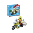 thumbnail image 4 of Set de Juego Playmobil Rescate Moto de Emergencias con luz intermiente 20 Piezas, 4 of 4