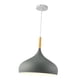 thumbnail image 5 of Pantalla de lámpara colgante de metal, cubierta de luz de techo, cubierta de luz colgante para comedor Gris, 5 of 9