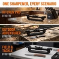 thumbnail image 3 of Portable Knife Sharpener, Handheld Angle Guided Sharpener with 15°/17°/25° Adjustable Angles, Multi-Purpose Stone Set for Kitchen & Travel Knives(2PCS, 4 Sharpening Stones), 3 of 6