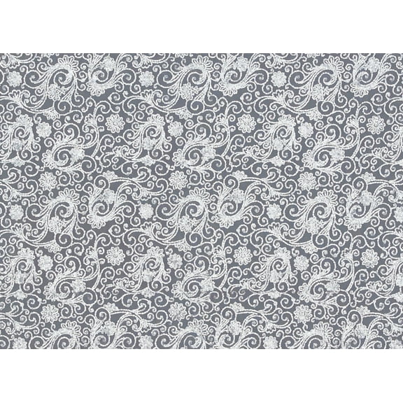 Zelouf All Over Sequins On Tulle , Sewing, DIY, Crafts Fabric by the Yard, Soft Silver, 3 Yard