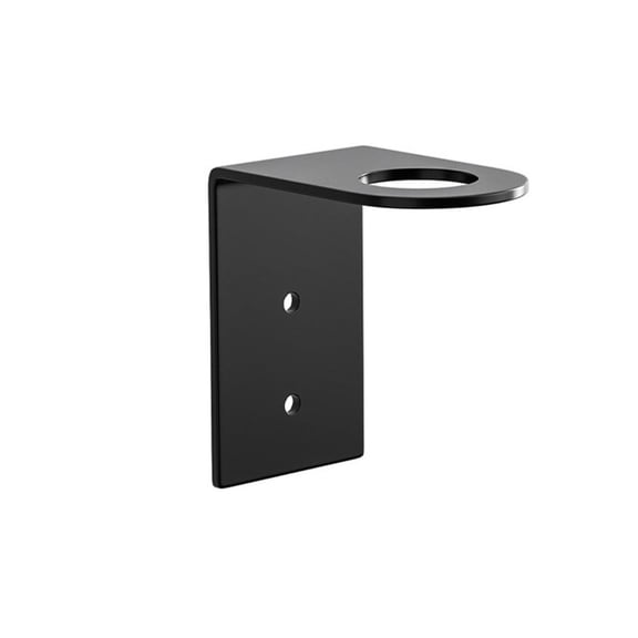Stainless Steel Soap Dispenser Bottle Holder Wall Mount Bracket for Bathrooms-1hole
