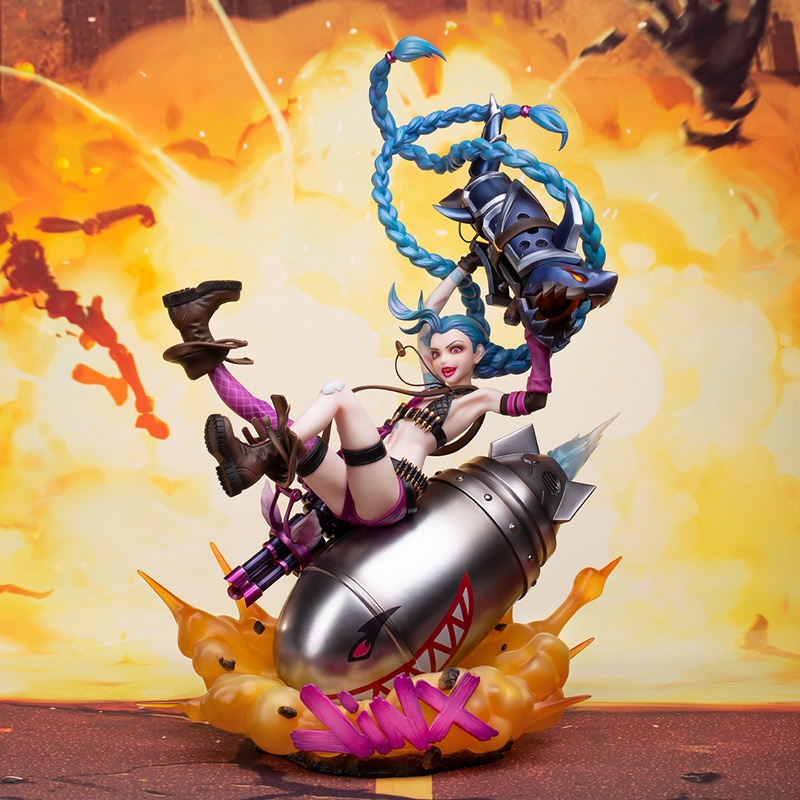リーグ・オブ・レジェンド LoL ジンクス 1/7 フィギュア[Myethos] ジンクス 1/7スケールフィギュア｜Riot Store Japan – FUTAROKU