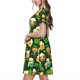 thumbnail image 2 of Disketp St Patrick's Day10 para Vestido de Manga Corta para Mujeres, Vestidos de Verano para Mujeres, Casual y Holgado para la Playa, 2 of 6
