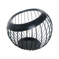 thumbnail image 3 of Coffee Pod Holder, House Usage Multipurpose Tidy Organizer Fruit Storage Basket, black, 3 of 9