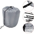 thumbnail image 3 of PET-U 14-16FT Gray Heavy Duty PEVA Waterproof Boat Cover Replacement for V-Hull Fishing Boat Tri-Hull Runabout Bass Boat Fish Ski Pro-Style Bass Boat, 3 of 6