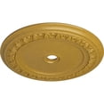 thumbnail image 3 of 41"OD x 4"ID x 2 3/8"P Caputo Ceiling Medallion (Fits Canopies up to 5 1/2"), Hand-Painted Iridescent Gold, 3 of 6