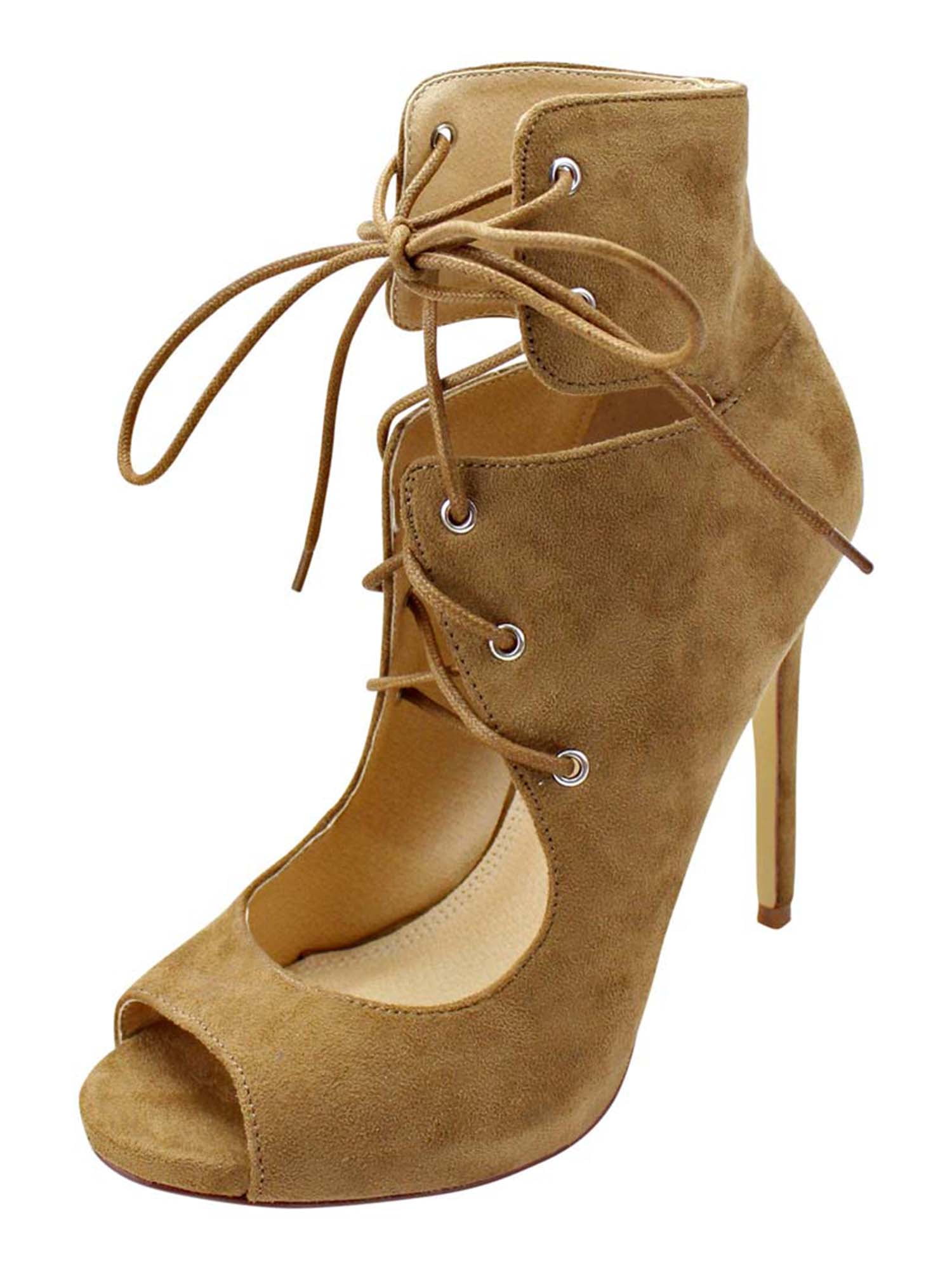 peep toe booties size 11