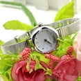 thumbnail image 3 of UDIYO Fashion Women Slim Mesh Band Bracelet Round Dial Quartz Wrist Watch Gift, 3 of 6