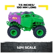 Monster Jam Marvel The Hulk RC Monster Truck, 1:24 Scale, for Kids Ages 4 and up