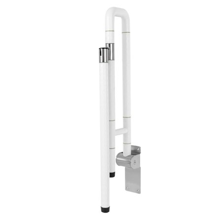 Foldable Grab Bar for Bathroom, Foldable Stainless Toilet Grab Bar with Textured Grip for Living Rooms, Kitchens, Hotels, Sanatoriums, Bedrooms, Bathrooms (23.6*27.56in)