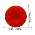 thumbnail image 4 of kurtrusly Lot de 2 Capuchons de Joystick en Silicone pour Manette Accessoires de Manette de Jeu Pièces de Remplacement Remplacement pour Xbox One Rouge, 4 of 5