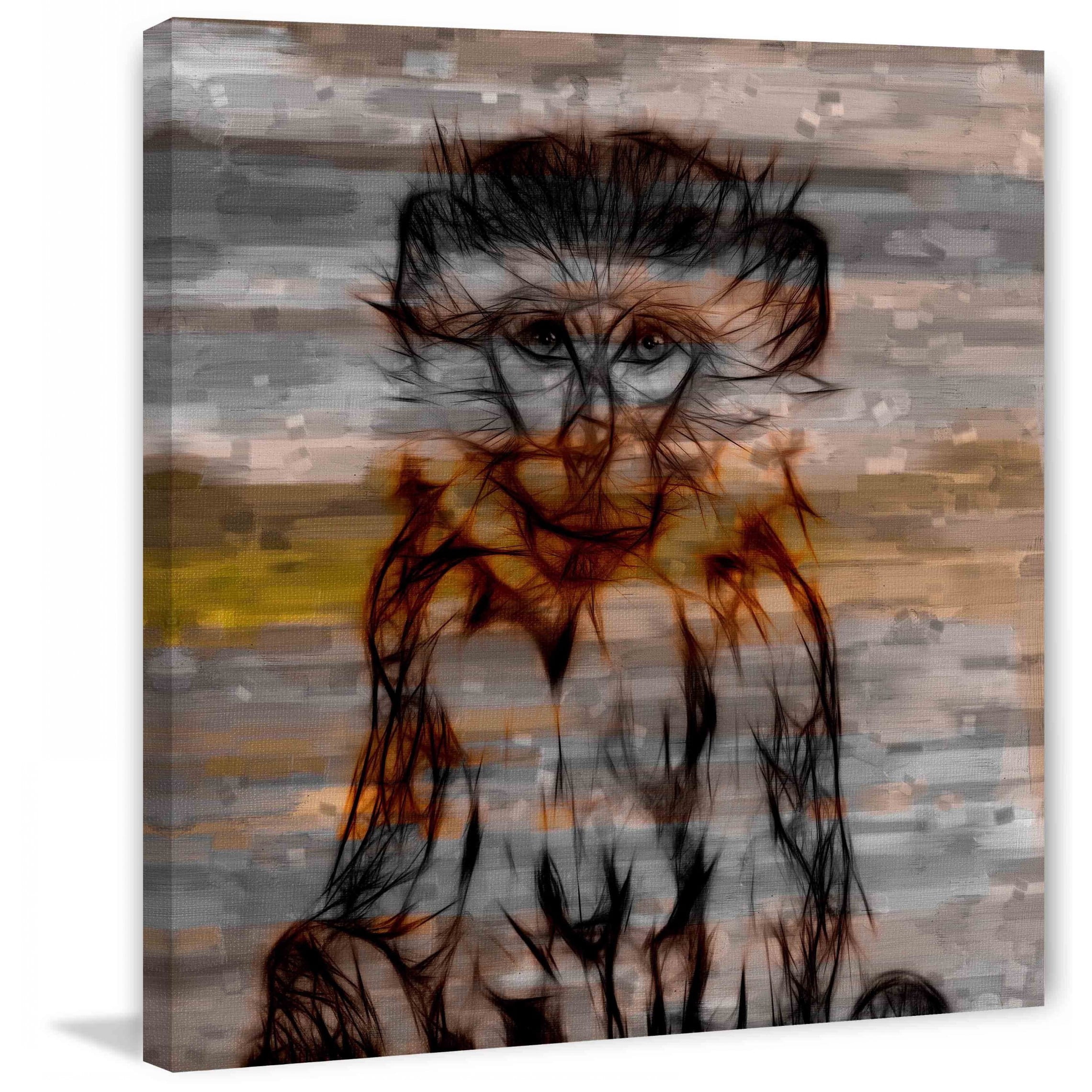 Parvez Taj "Primate" Print on Canvas