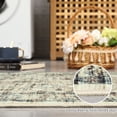 thumbnail image 5 of Garvee 4'x6' Area Rugs Vintage Persian Floral Rug, Non-Slip Backing Washable Rugs, Low Pile Distressed Indoor Carpet for Living Room Bedroom Home Office, Beige, 5 of 9