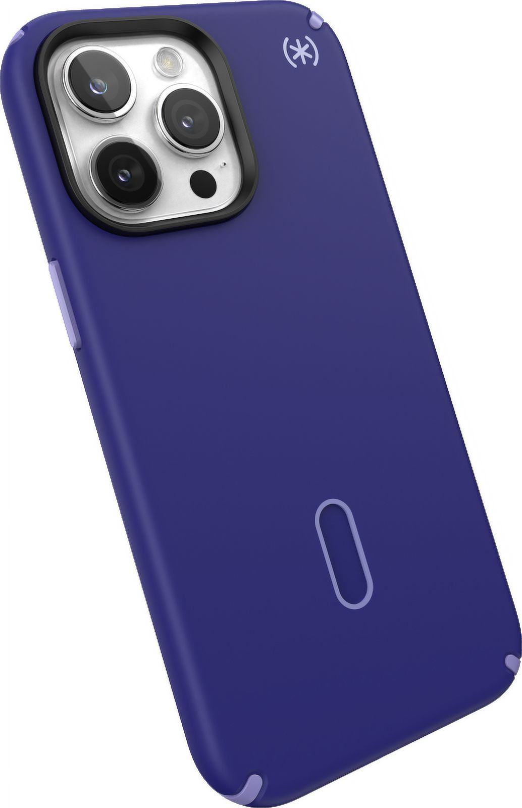 Speck iPhone 15 Pro Max Case-Presidio2 Pro-ClickLock-MagSafe-6.7 Inch Phone Case-Future Blue/Purple Ink/Sky Purple