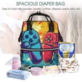 thumbnail image 4 of Defioc Gaming for Baby Diaper Bag Backpack - Baby Bag for Boys & Girls - Diaper Backpack - Large Travel Diaper Bags- Baby Registry Search & Shower Gifts, 4 of 5