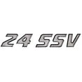 thumbnail image 2 of Supra Boat Raised Brand Logo Decal 109237 | 24 SSV Emblem Sharpline, 2 of 4