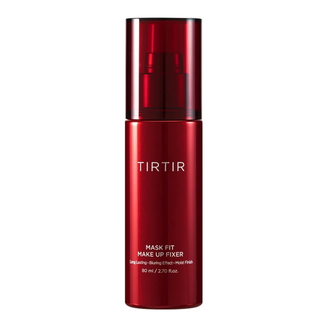 TIRTIR- Mask Fit Make up Fixer, Spray fijador de maquillaje de larga duración 24 horas, ligero y no graso, 80ml