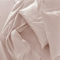 thumbnail image 1 of Cotton House - Bamboo Sheet Set, Hypoallergenic, Queen Size, Pink, 1 of 4