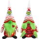 thumbnail image 1 of 2 adornos de gnomo navideño, gnomo de peluche Grinch, gnomo de Papá Noel para decoración de fiesta de Navidad, decoración de mesa navideña. barba verde, 1 of 7