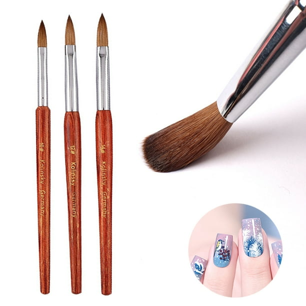 Uñas Acrilicas Como Limpiar Los Pinceles De Pintura Acrylic Paint