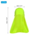 thumbnail image 2 of Uxcell Sun Shade Hat Neck Shade, 3 Pack Cooling Skull Cap Fishing Hats for Hiking, Fluorescent Green, 2 of 6