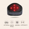 thumbnail image 3 of Heated Neck Support Brace Neck Heating Pad Wrap for Pain Relief Magnetic Therapy Neck Strap Adjustable Neck Support Neck Warmer Neck Protector for Neck Arthritis Migraine Headaches Neck Relax Unisex, 3 of 9