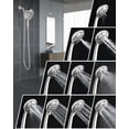 thumbnail image 5 of KESTE High Pressure Rainfall Shower Heads with Handheld Spray Combo: 2-in-1 Shower Head with 7.2" Rain Shower Head & 10-Setting Handheld Spray, Detachable Showerheads for Bathroom, Nickel, 5 of 8