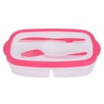 thumbnail image 1 of Caja de almacenamiento de verduras Jadeshay lonchera rectangular portátil gris rojo Azul, 1 of 8