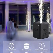 Mini Cold Spark Machine 4 Consumables included LCD Display System Remote Control